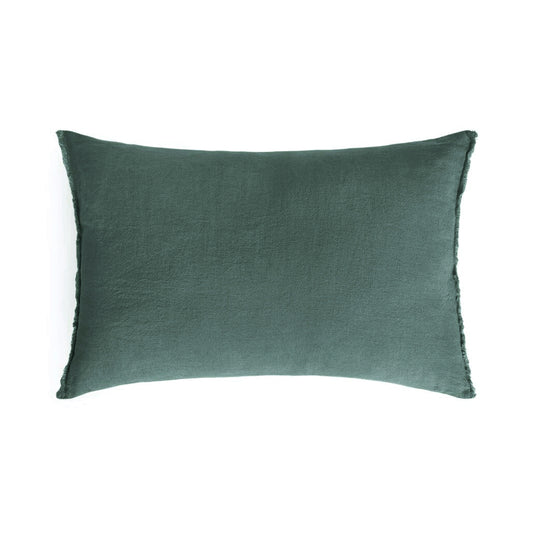 Housse de coussin lin lavé & coton "Limy"