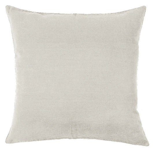 Housse de coussin carré XL "Porticcio" lin lavé