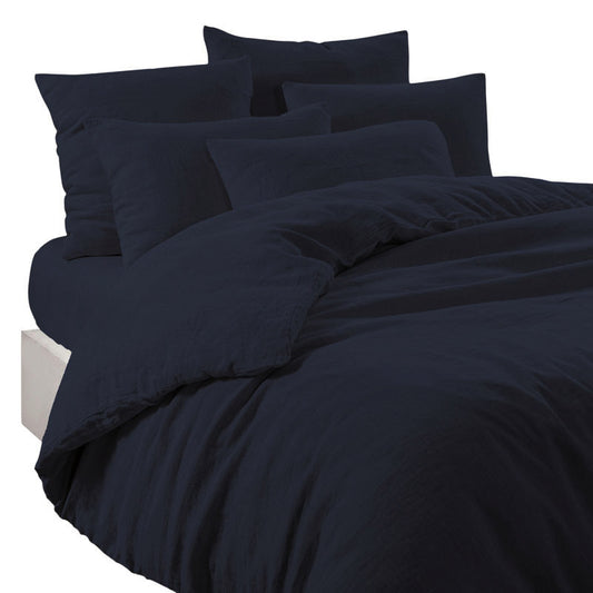 Housse de couette lin lavé & coton "Limy"