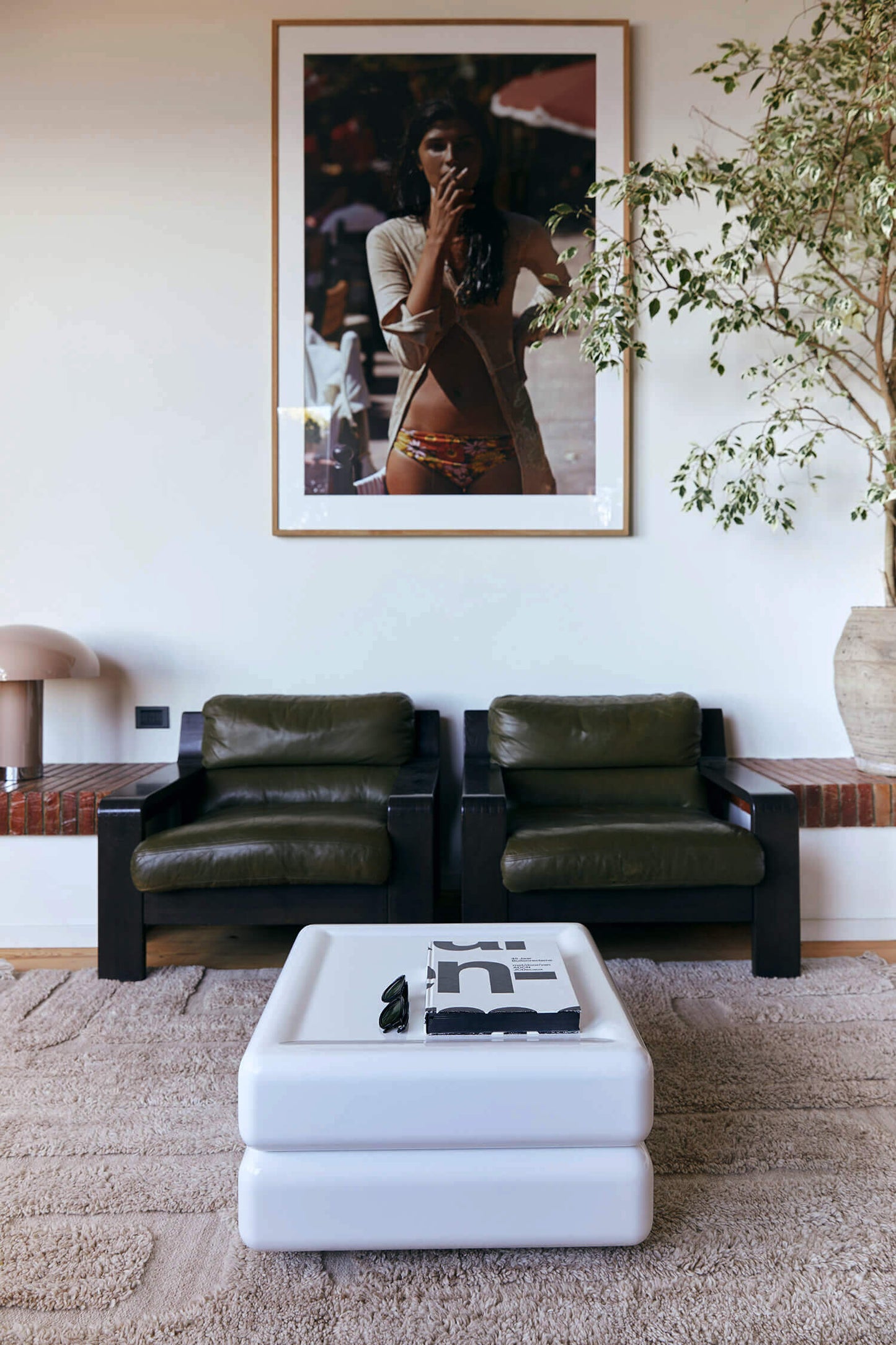 Tapis laine tufté "Limestone" 200x300cm