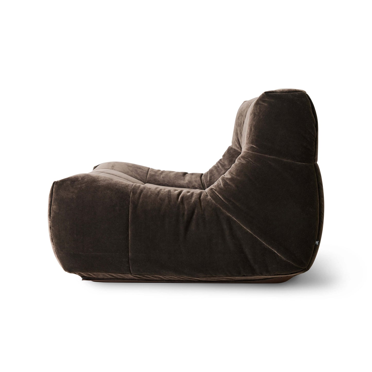 Fauteuil XXL "Lazy Lounge Chair" - Royal velvet Expresso