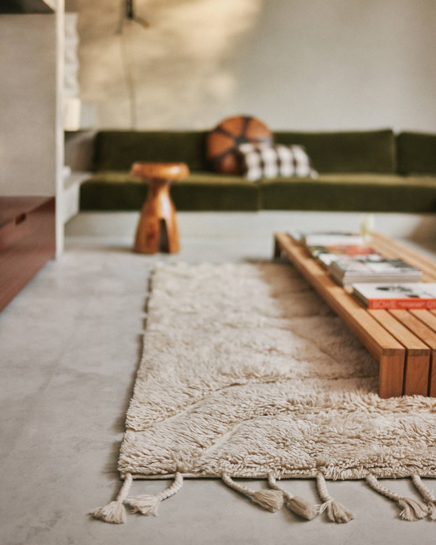 Tapis laine "Limitless" 140x200cm - Naturel