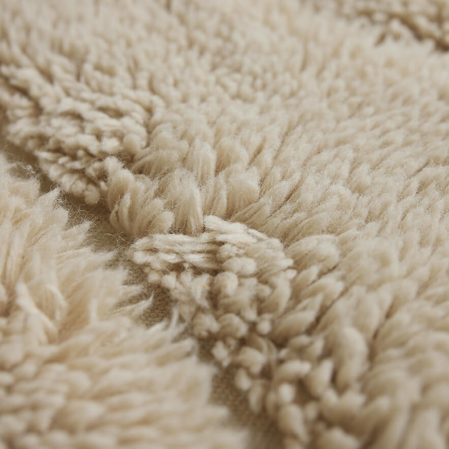 Tapis laine "Limitless" 140x200cm - Naturel