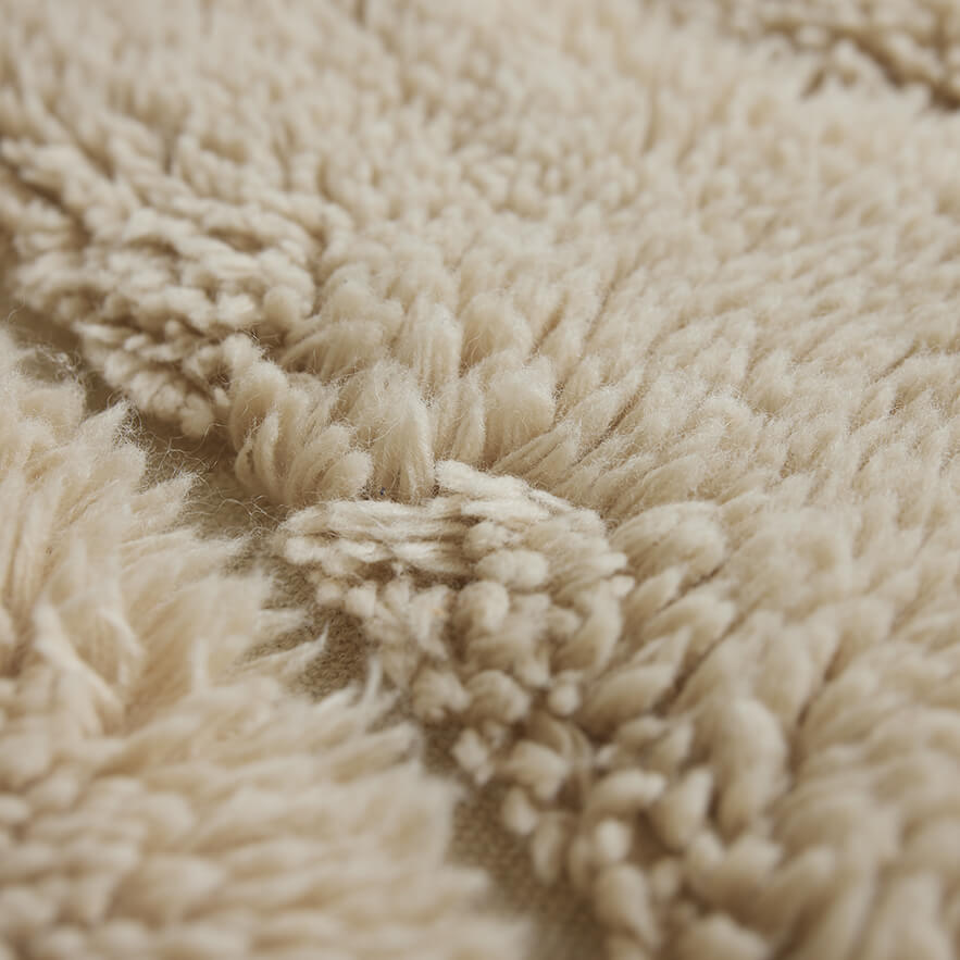 Tapis laine "Limitless" - Naturel