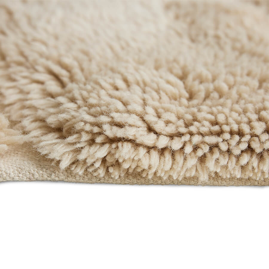 Tapis laine "Limitless" - Naturel