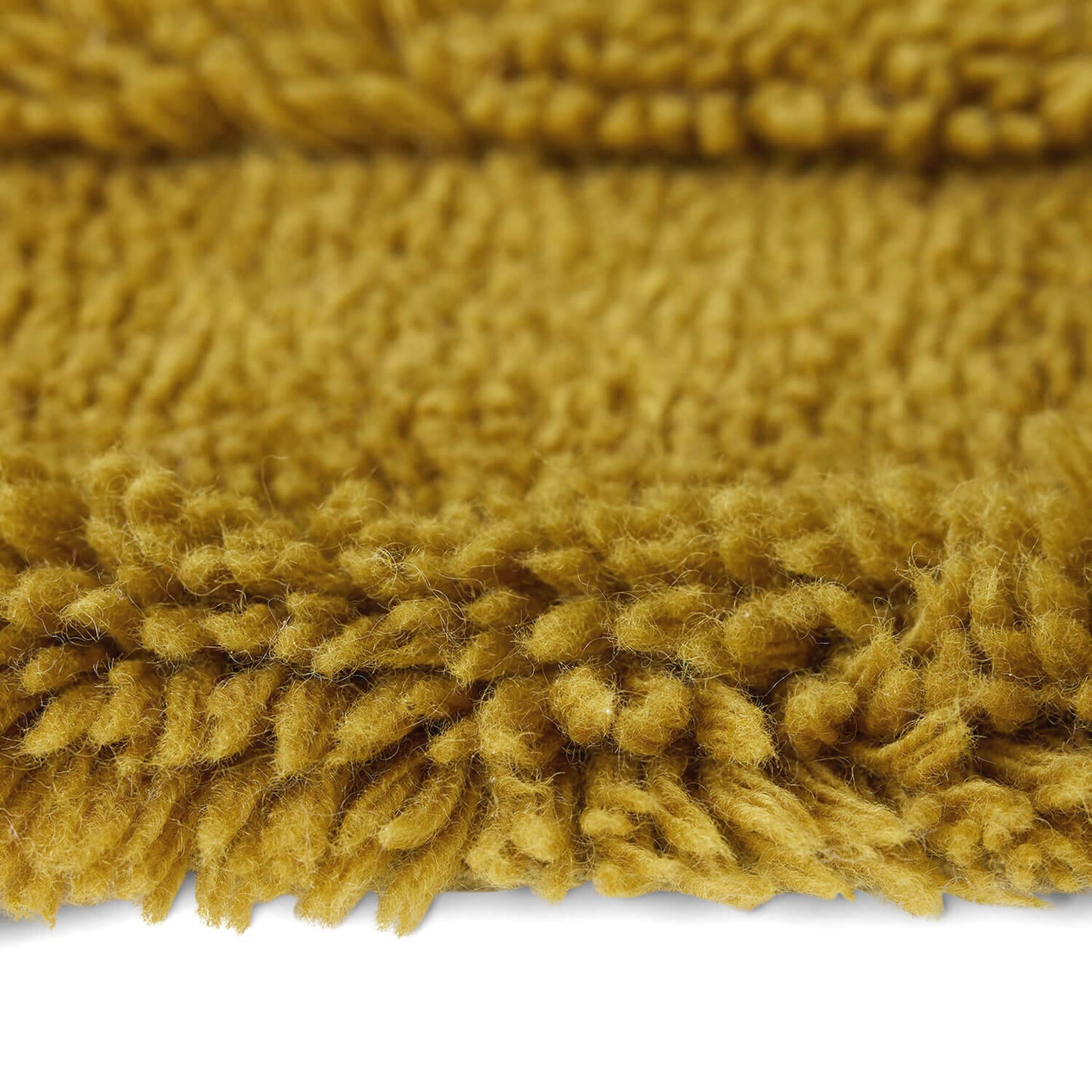 Tapis shaggy laine ø150cm - Seaweed