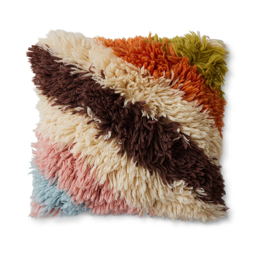 Coussin "Fluffy Rainbow"