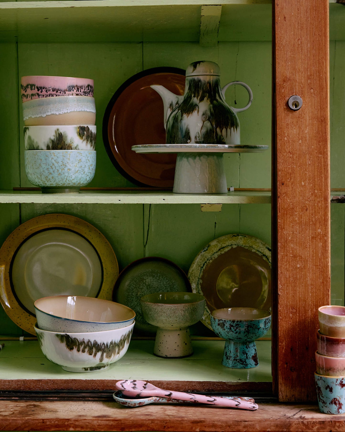 Bol à poke céramique "Verdigris"