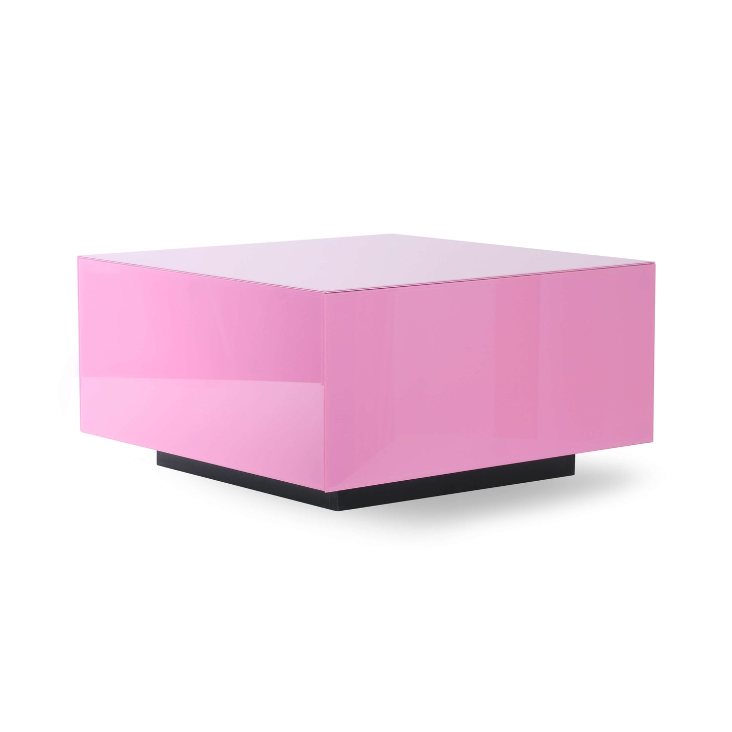Table basse "Block Mirror" - Rose