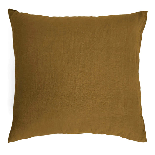 Housse de coussin carré XL "Porticcio" lin lavé