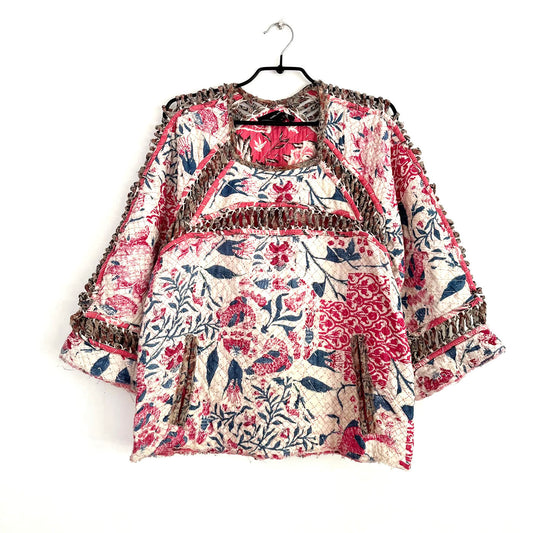 Sweat quilté imprimé (36)