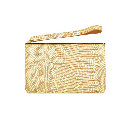 Pochette "Sister" cuir Turtle Or