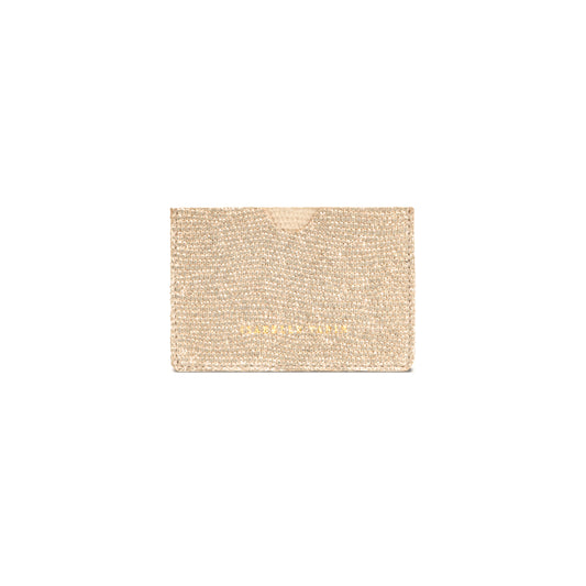 Porte-cartes "Credy" cuir Sand Vanille