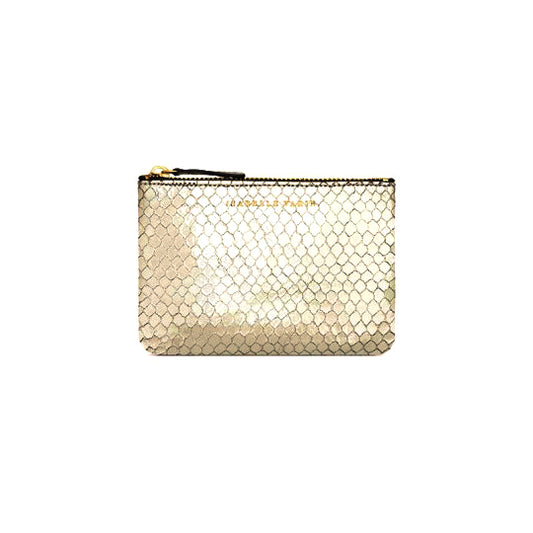 Porte-monnaie "Star" cuir Bubble Sable