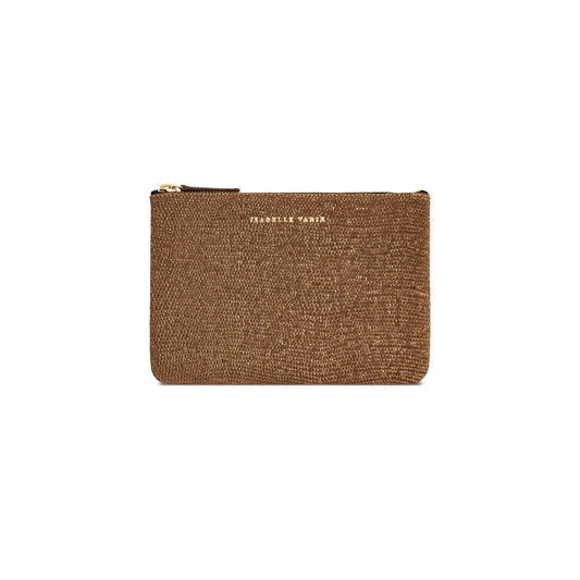 Porte-monnaie "Star" cuir Sand Naturel