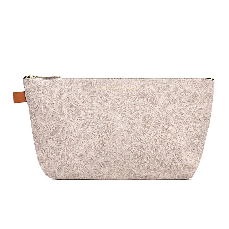 Grande trousse "Mild" cuir Dharma Sable