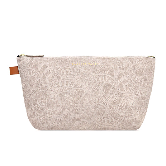 Grande trousse "Mild" cuir Dharma Sable