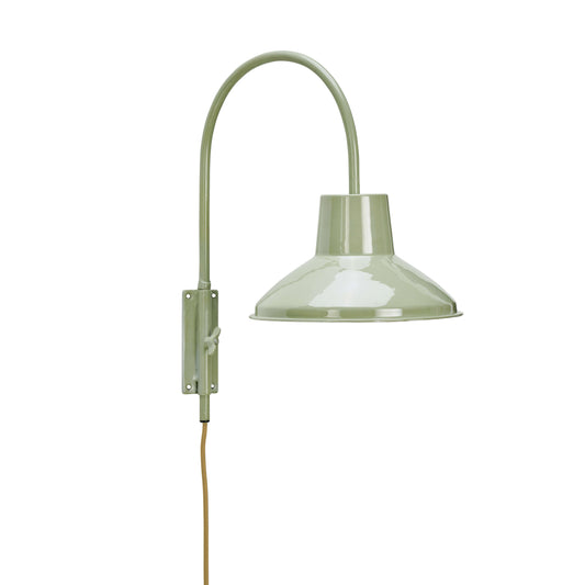 Applique murale émaillée - Vert clair