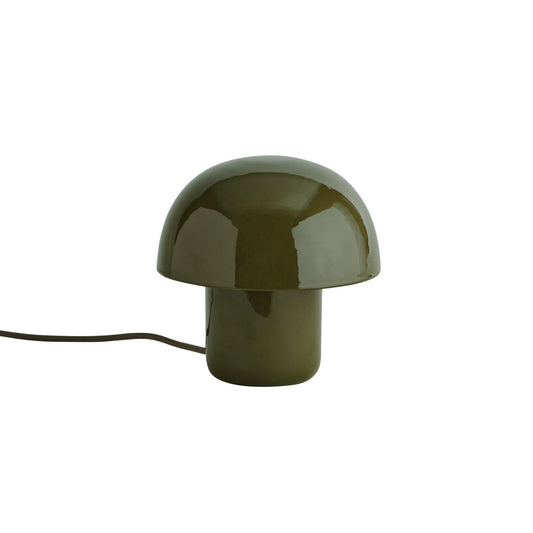 Lampe "Mini Mushroom" métal émaillé - Dark army