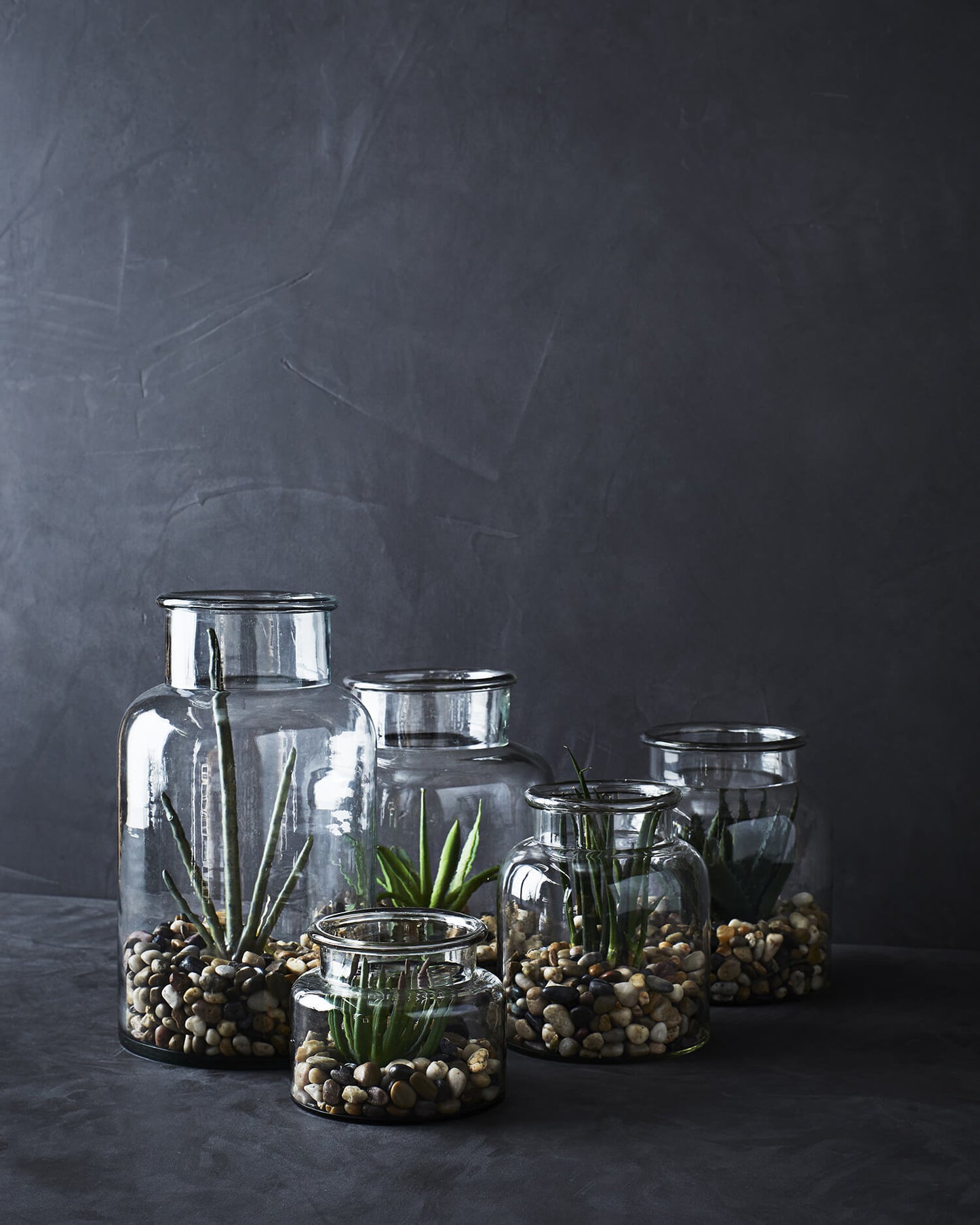 Vase bocal verre