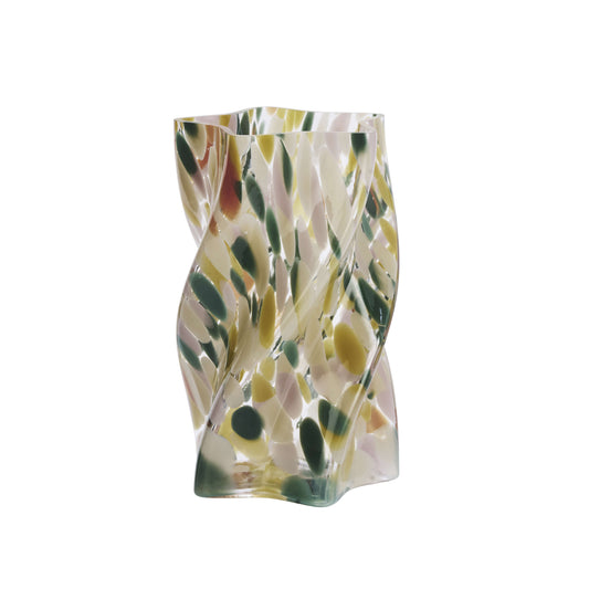 Vase en verre à pois - Multico