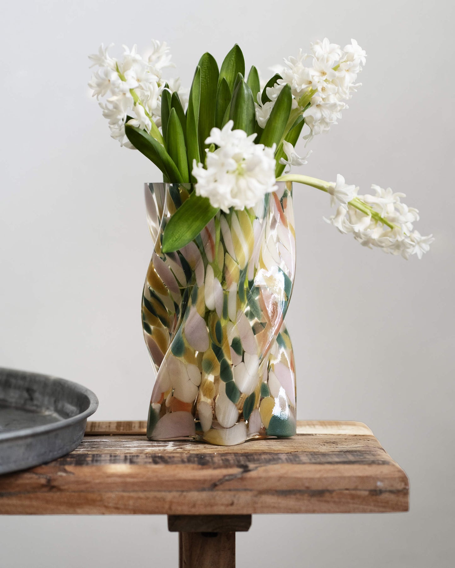 Vase en verre à pois - Multico