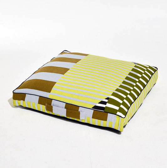 Housse de coussin XL "Sol" - Kaki