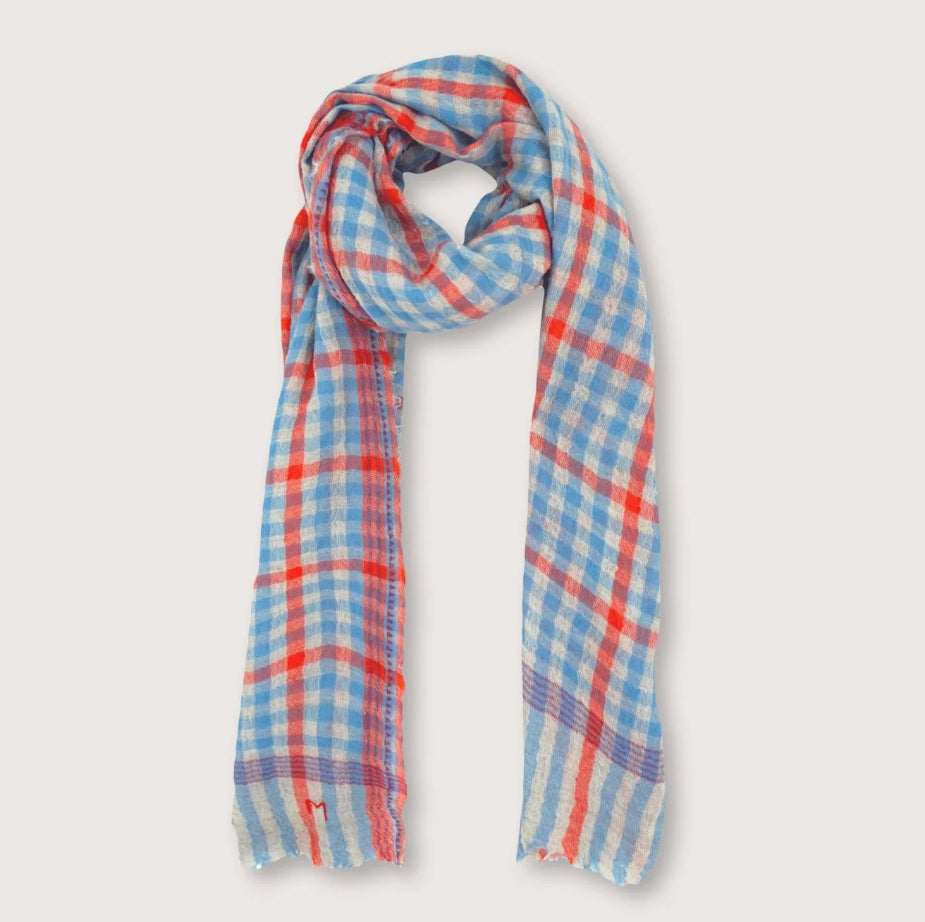 Foulard Vichy N°754 - Cloud