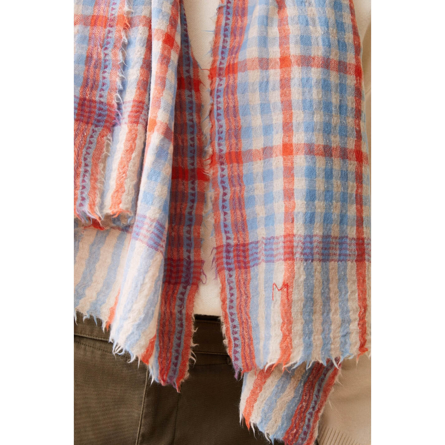 Foulard Vichy N°754 - Cloud