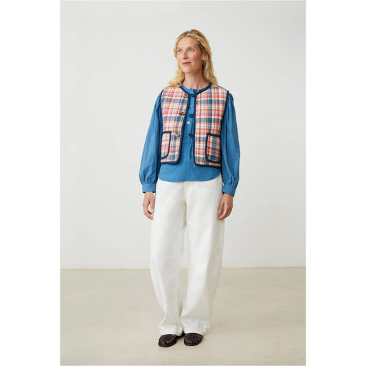 Gilet matelassé "Annie" - Secret checks