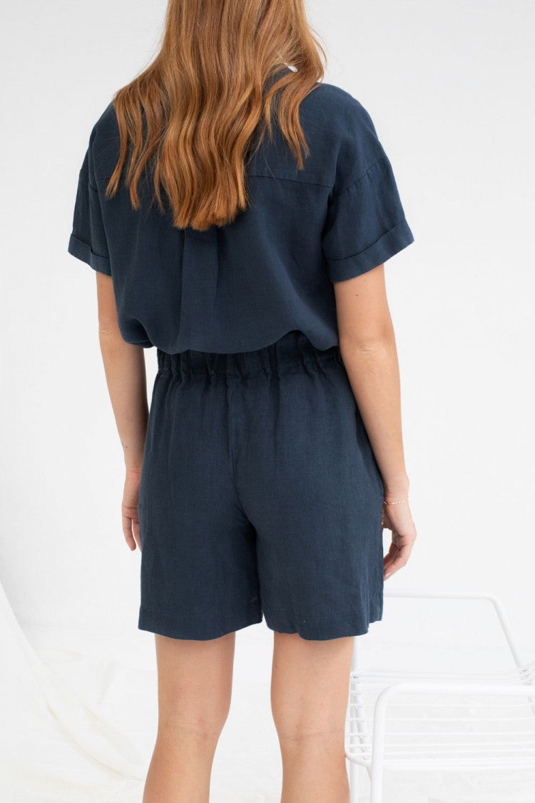 Short lin "Minuno" - Navy