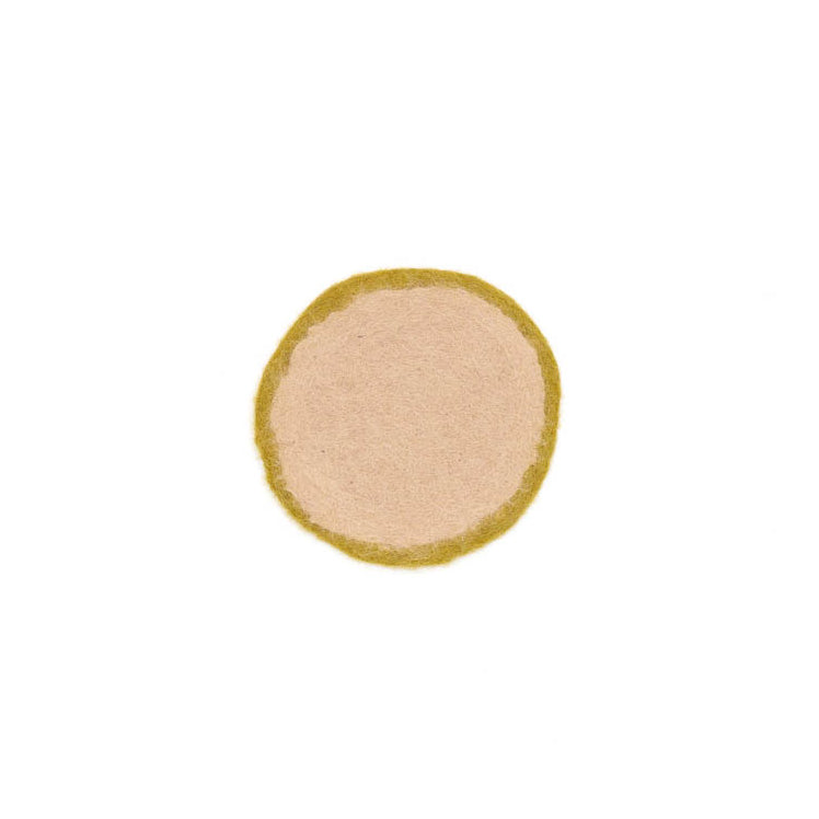 Pastille feutre S - Nude/pistache