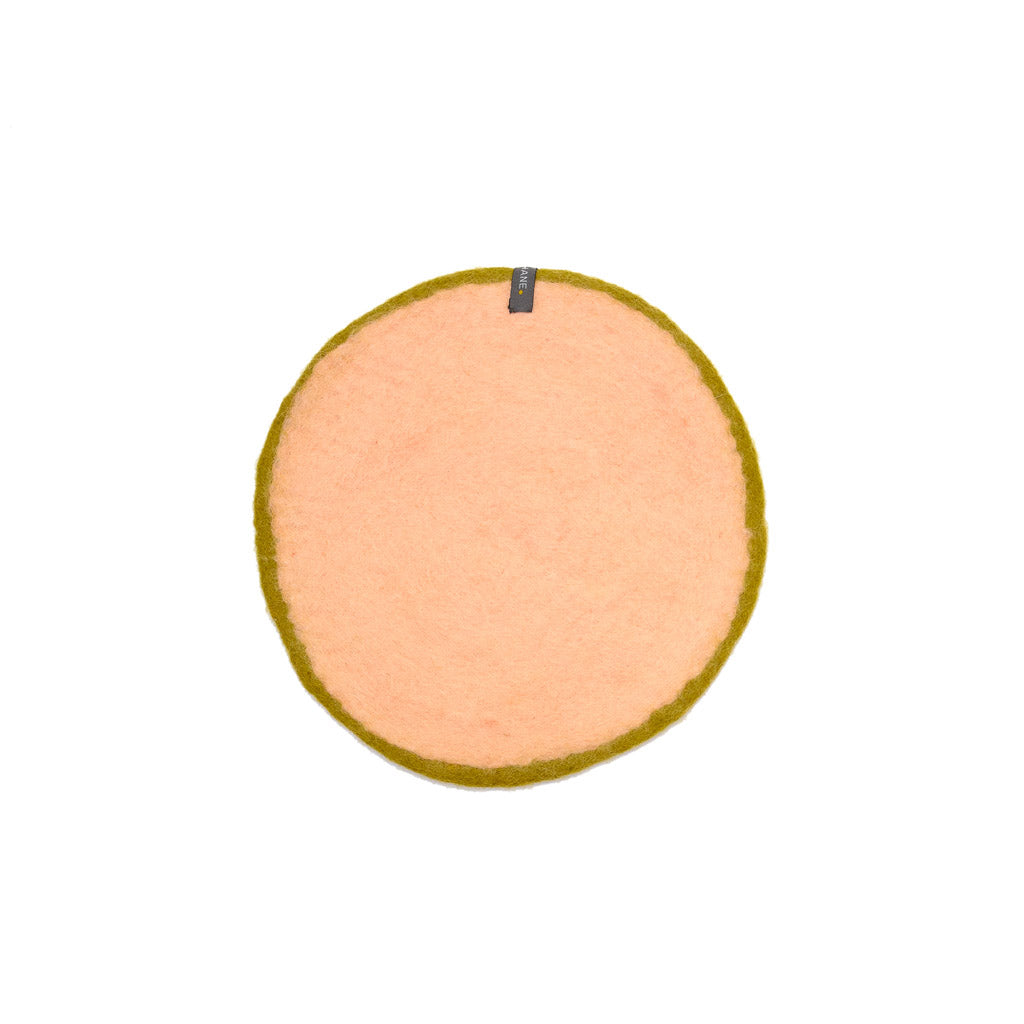 Pastille feutre M - Blush/pistache