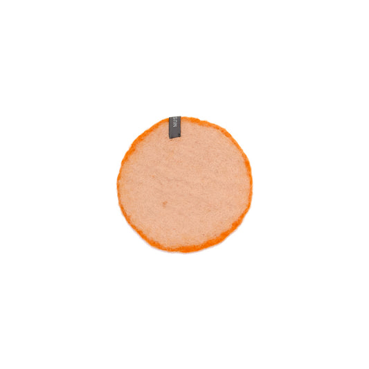 Pastille feutre S - Nude/abricot