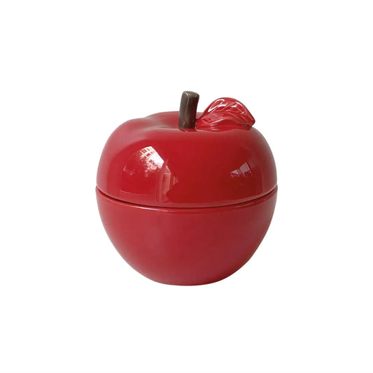 Bougie parfumée "Apple" - Rouge
