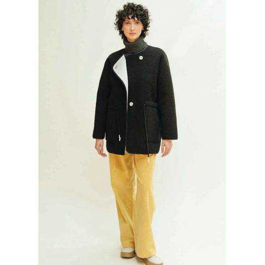 Veste double face - Noire