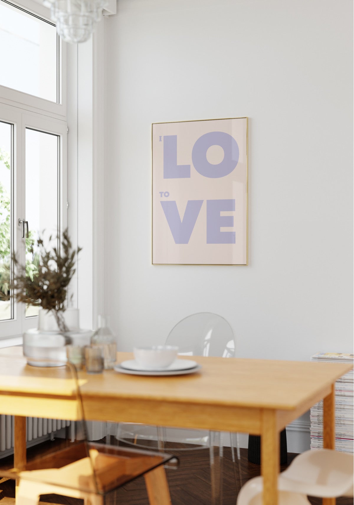 Affiche "I Love to Love"