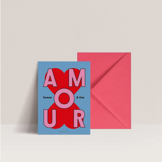 Carte "Amour Forever and ever"