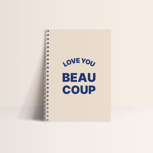 Carnet de notes "Love You Beaucoup"