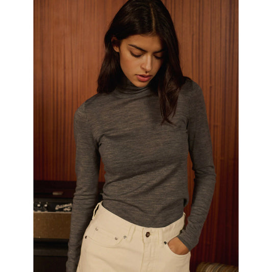 Pull "Mania" - Gris chiné