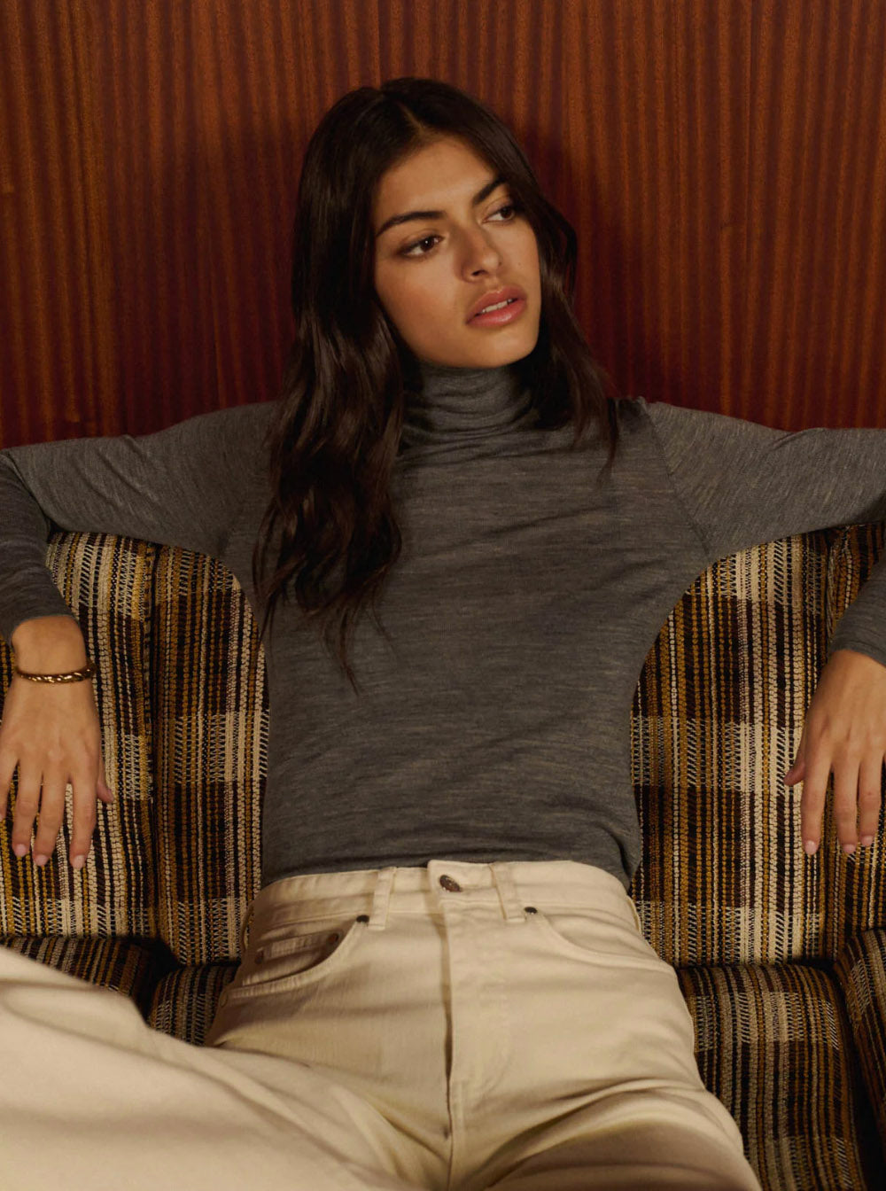 Pull "Mania" - Gris chiné