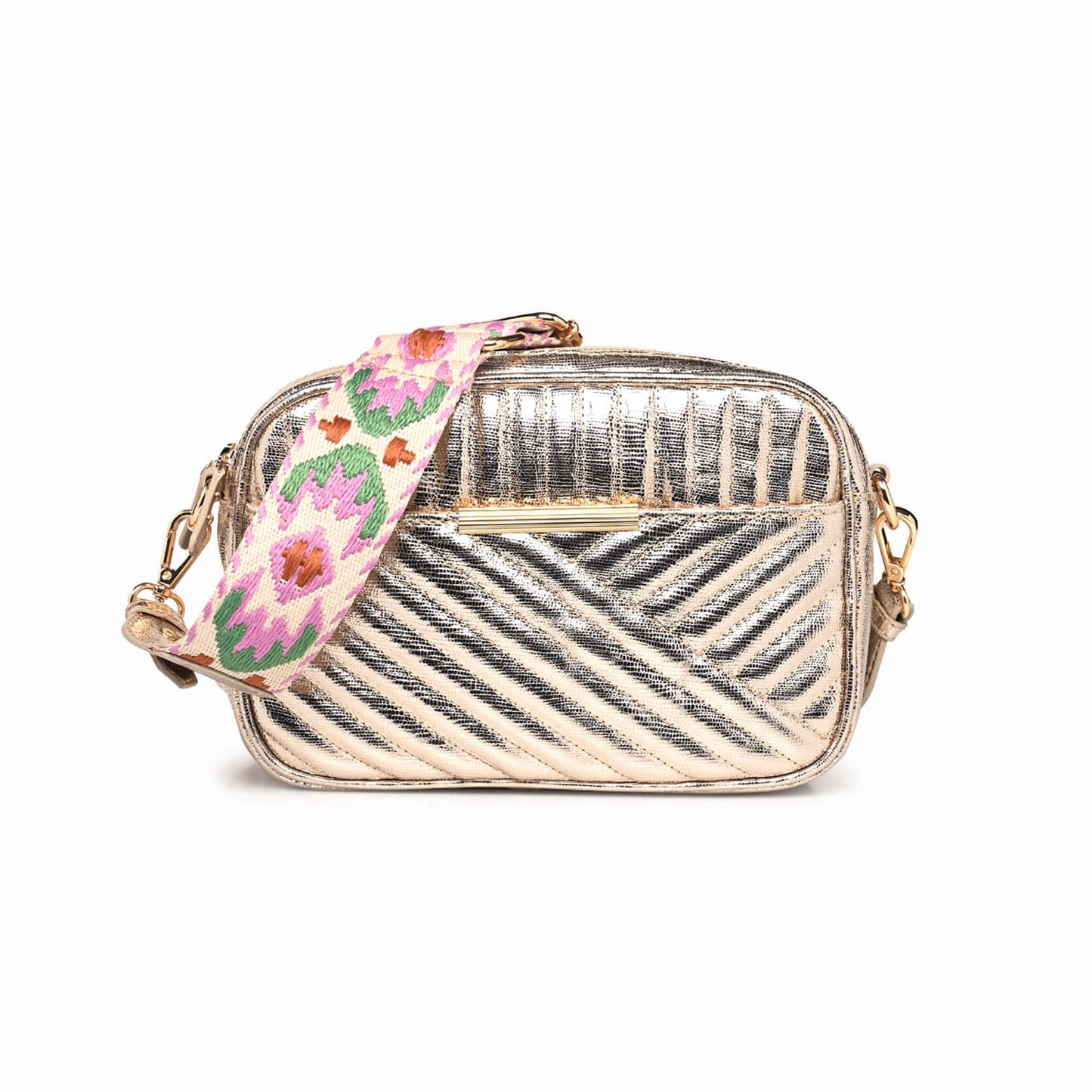 Sac bandoulière "Sammy" - Or