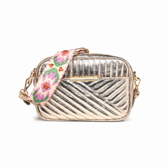 Sac bandoulière "Sammy" - Or