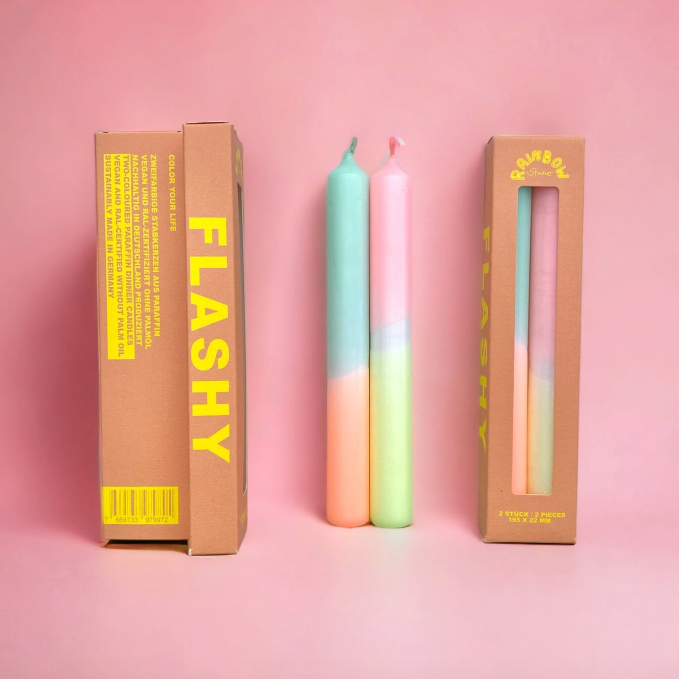 Bougies "Rainbow Studio"