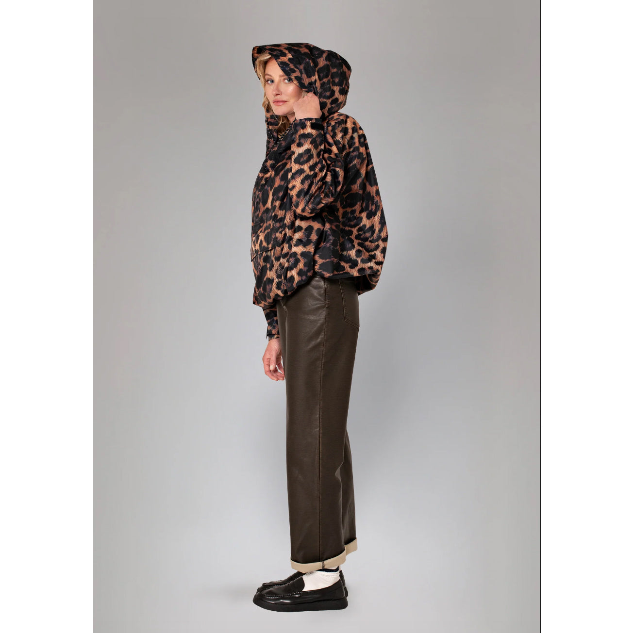 Anorak imperméable "Dark Léopard"