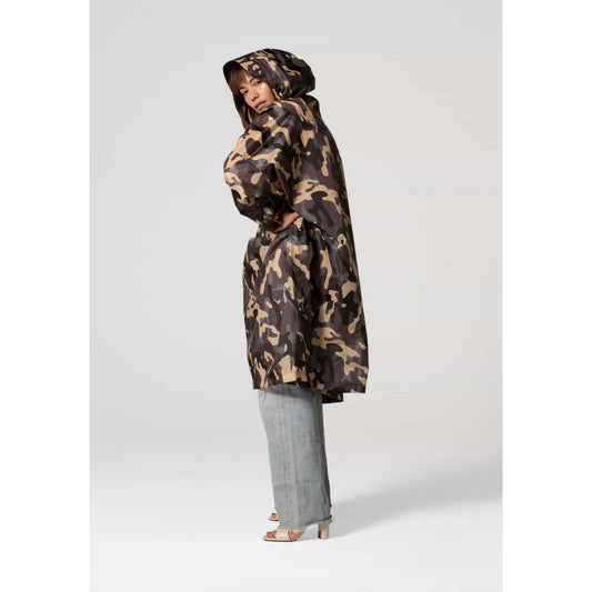 Cape-poncho imperméable "Camo"