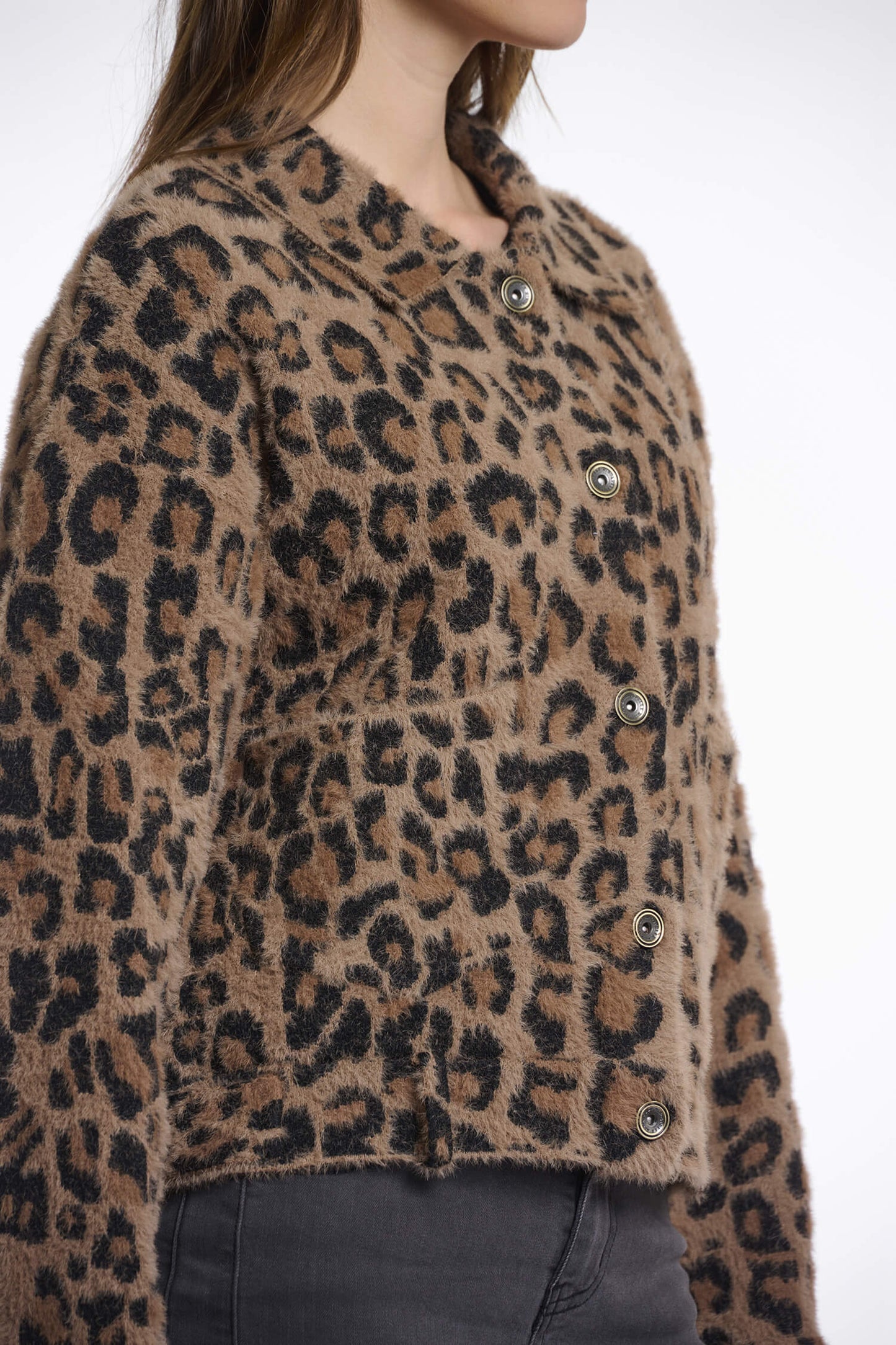 Veste "Bubbly" - Léopard