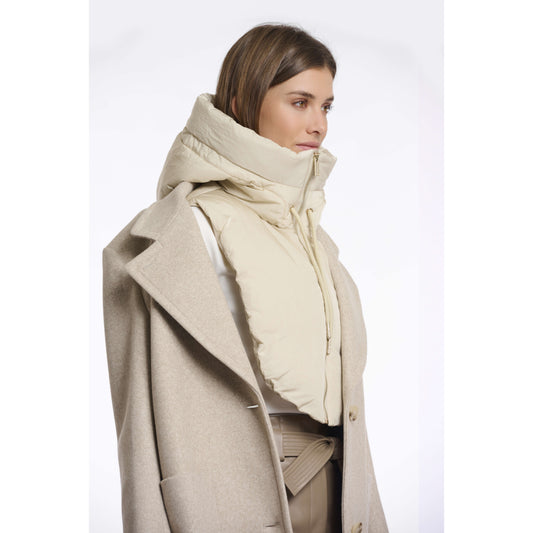 Bib doudoune "Tabita" - Sable