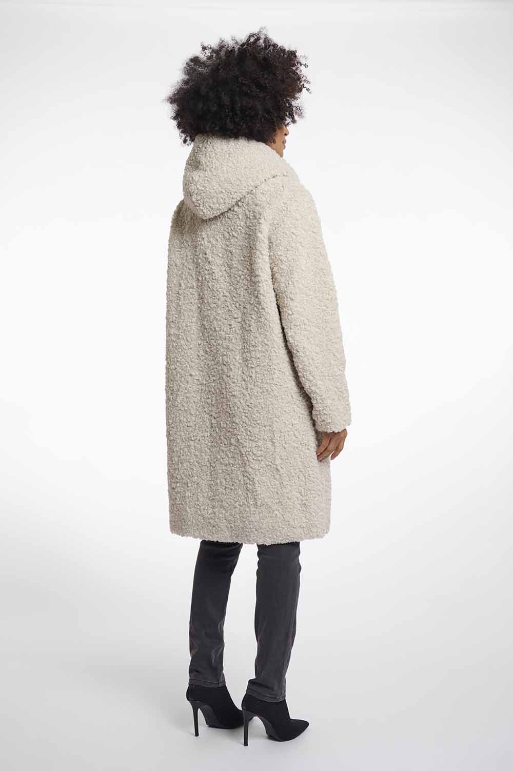 Manteau teddy "Leonie" - Birch