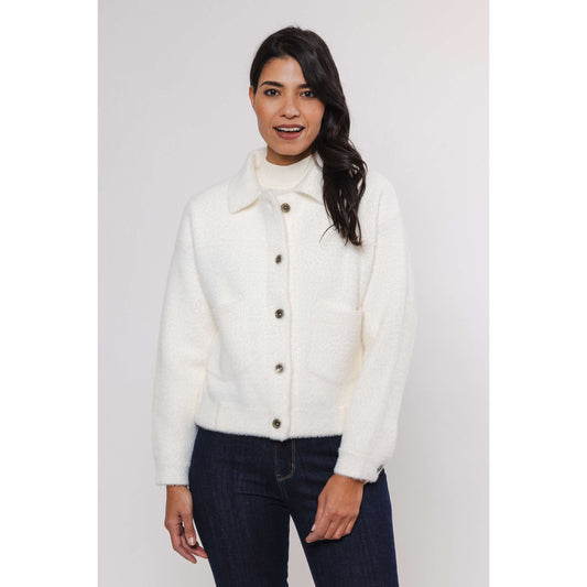 Veste "Bubbly" - Ecru